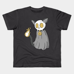 Old School Ghost Cat Kids T-Shirt